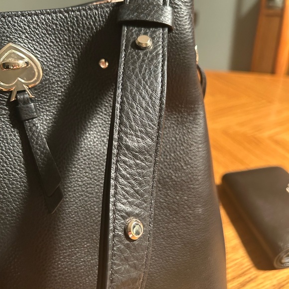 Kate Spade Black Bucket Bag and Wallet - Picture 7 of 15